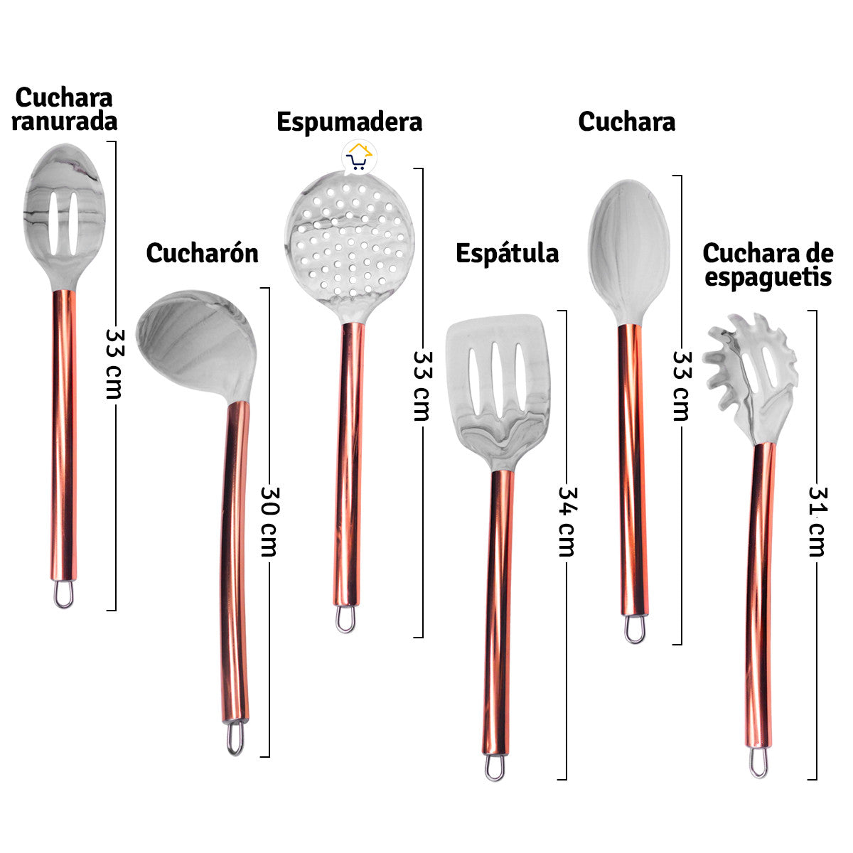 juego utensilios cocina