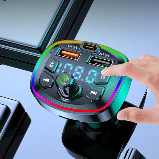 Transmisor Bluetooth Carro Cigarrera Q7