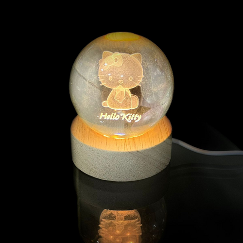Esferas De Cristal Con Luz Led
